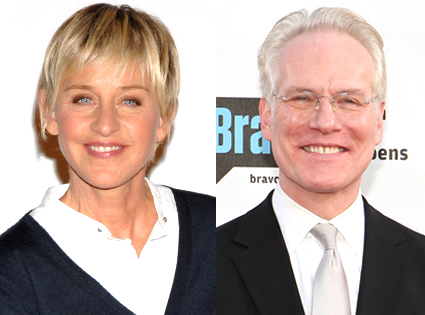 Ellen DeGeneres, Tim Gunn Ellen DeGeneres, Tim Gunn